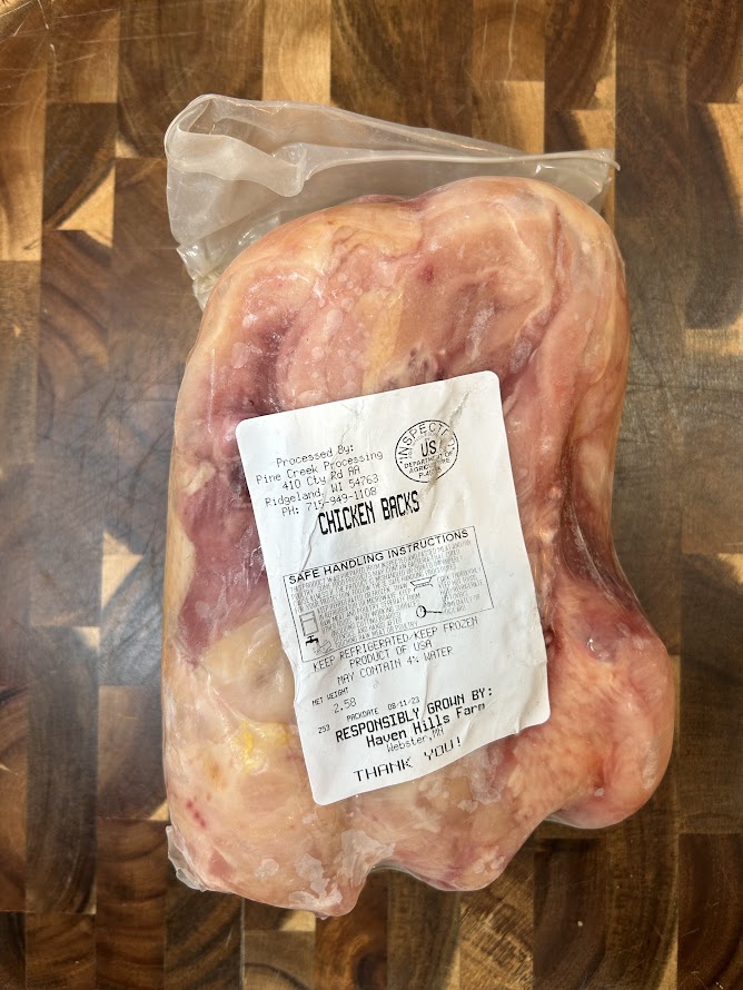 Chicken Backs - Pasture raised