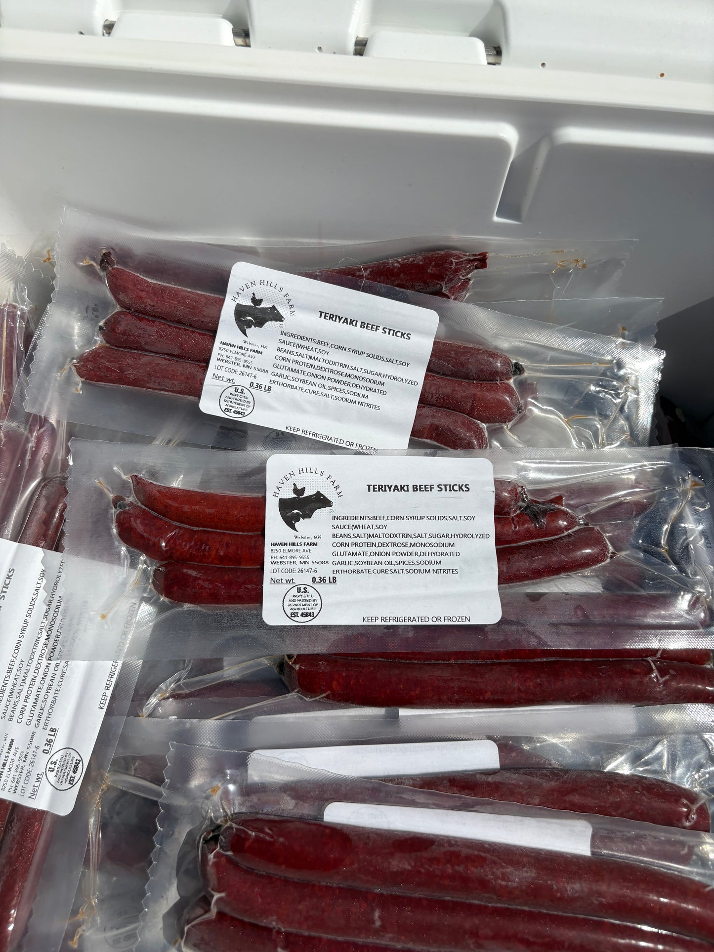 Beef Sticks - 100% Grass Fed