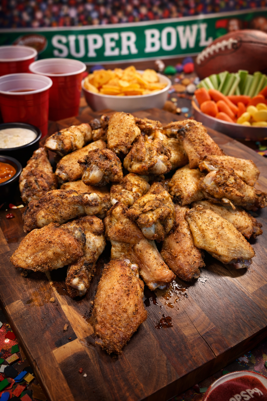 Super Bowl Chicken Wings Sale 20% Off!